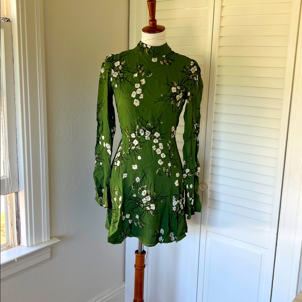 Reformation backless dress